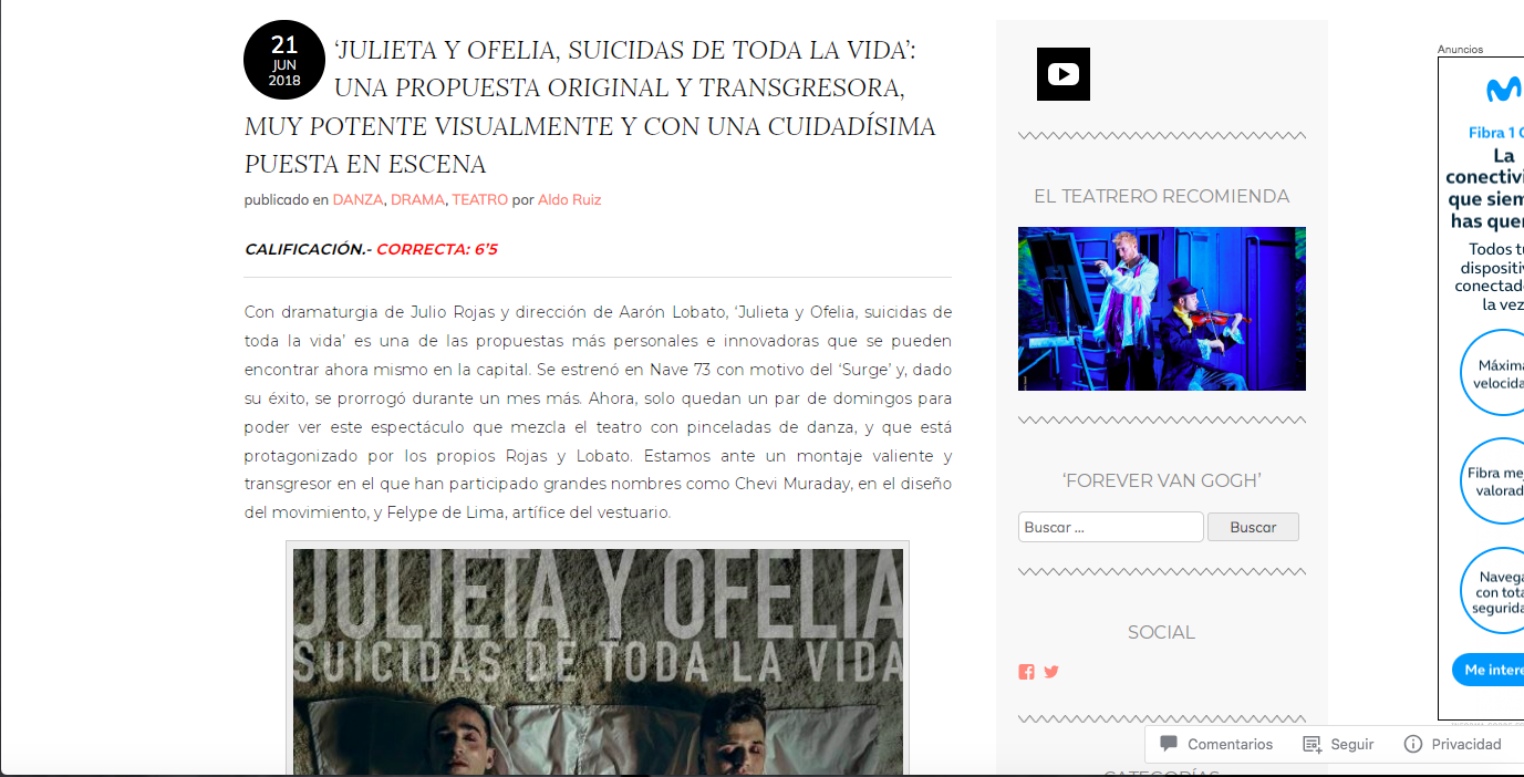 Crítica Aldo Ruiz